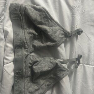 Calvin Klein Light Gray Bralette
